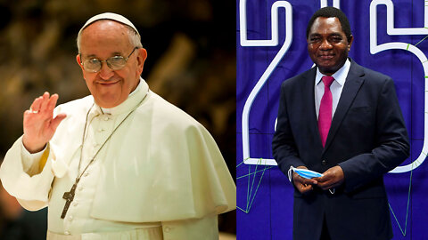 KTF News - Pope Francis meets with President of Zambia