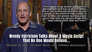 Woody Harrelson Talks About A Movie Script That No One Would Believe...