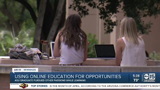 Using online education for opportunities