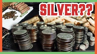 SEARCHING FOR SILVER HALF DOLLARS!! - COIN ROLL HUNTING!!