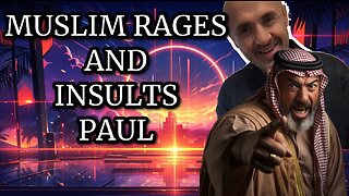 HOT DEBATE MUSLIM RAGES AND INSULTS PAUL