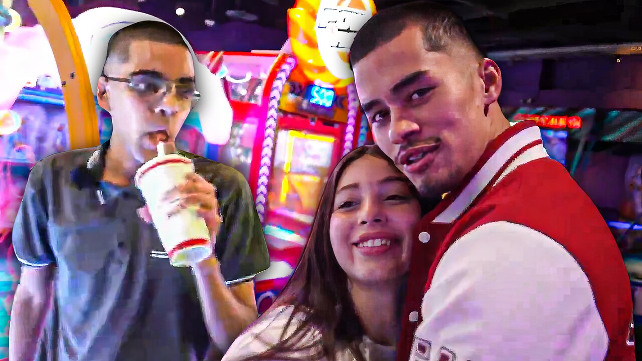 SNEAKO Makes Neon Third Wheel On Dinner Date w/Girlfriend...