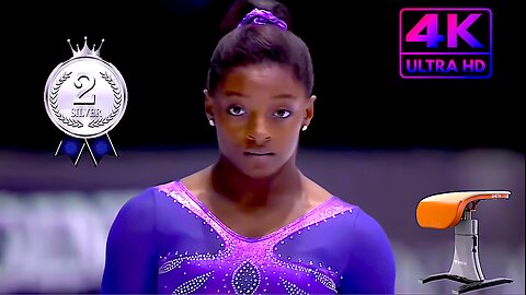 Simone BILES🇺🇸🥈Vault Event Final 2013 Antwerp World *Amanar/Lopez* (NBC.4K)