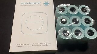 Mini Pocket Thermal Printer Gadget