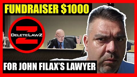 #FUNDRAISER $1000 FOR JOHN FILAX ATTORNEY'S FEES, WRONGFULLY ARRESTED
