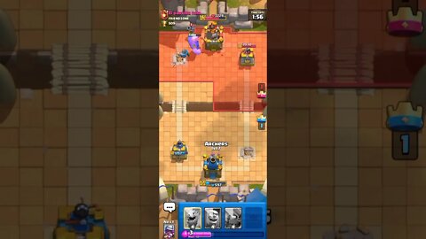 El paRtido tola VS Prolix iota - Clash Royale #shorts