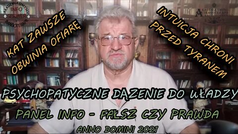 PSYCHOPATYCZNE DĄŻENIE DO WŁADZY - KAT ZAWSZE OBWINIA OFIARĘ - ZAPOWIEDŻ FILMU BEZ CENZURY /TV INFO