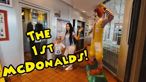 Oldest McDonalds Restaurant Museum Downey CA The First McDonalds Ever!