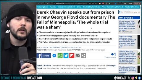 FBI ALTERED GEORGE FLOYD AUTOPSY REPORT CLAIMS DOCUMENTARY TO IMPLICATE DEREK CHAUVIN IN SHAM TRIA..