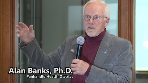Virus Mandate Panel & Townhall with Frytz Mor: Ph.D. Allen Banks Panhandle Health District