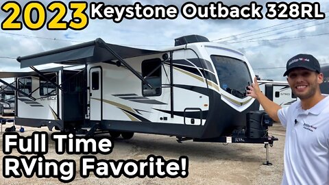 Favorite Full Time RVing Travel Trailer | 2023 Keystone Outback 328RL