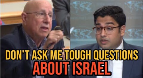 US official can’t tolerate tough questions on Israel from veteran journalist | Janta Ka Reporter