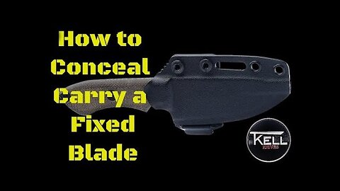 How to Conceal Carry EDC your Knife