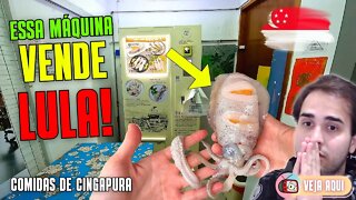 🦑 COMPRE SUA LULA AQUI! Reagindo às máquinas mais curiosas do mundo! | Veja Aqui Reacts