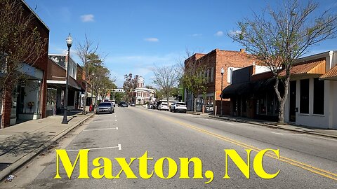 Maxton, NC, Town Center Walk & Talk - A Quest To Visit Every Town Center In NC