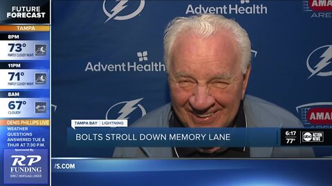 Lightning alumni take stroll down Memory Lane