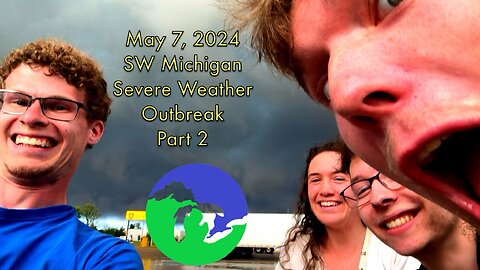 Powerful Storms, Perilous Potholes, and Portage, Michigan -Storm Chase Part 2