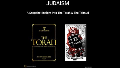 Judaism: A Snapshot Insight Into The Torah & The Talmud