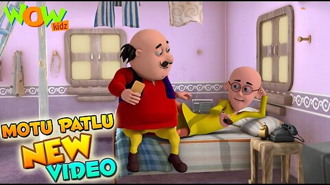 Motu Patlu | Funny Scenes | New videos | Wow Kidz | Compilation 07