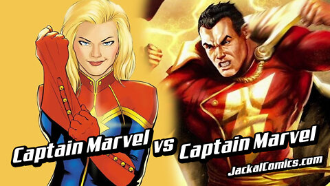 CAPTAIN MARVEL (MARVEL) VS CAPTAIN MARVEL (DC) - Carol Danvers VS Shazam - Who Would Win In A Fight?