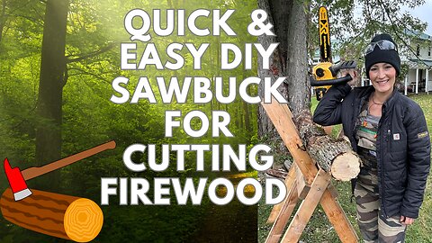How to Build a Sawbuck for Cutting Firewood