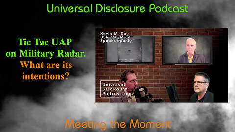 Kevin M. Day USN ret. Tracking the Tic-Tac on Military Radar USS Princeton, USS Nimitz Tic Tac UAP