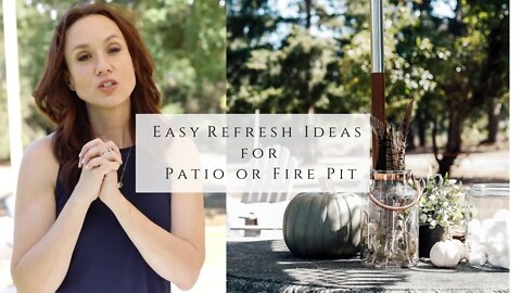 5 Easy Refresh Ideas for Patio or Fire Pit