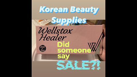 Did Someone Say Sale!? New Affiliate with Korean Beauty Supplies