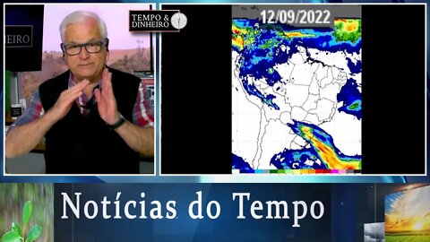 Previsão do tempo mostra chuva mas plantadeira só em outubro informa Inmet