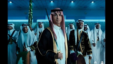 Cristiano Ronaldo in Saudi Dress