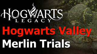 Hogwarts Legacy - All 16 Hogwarts Valley Merlin Trials Guide - Merlin's Beard Achievement/Trophy