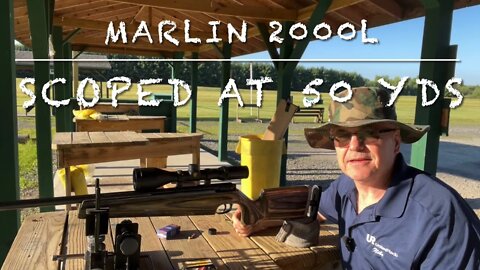 Marlin 2000l scoped groups at 50 yards. Cabelas Alaskan guide. Norma Eley Cci.