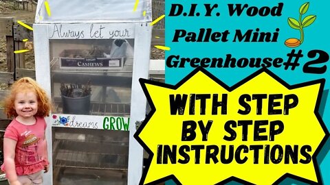 D.I.Y. Mini Greenhouse STEP BY STEP