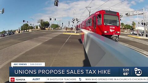 Unions propose sales tax hike to fund San Diego road improvements