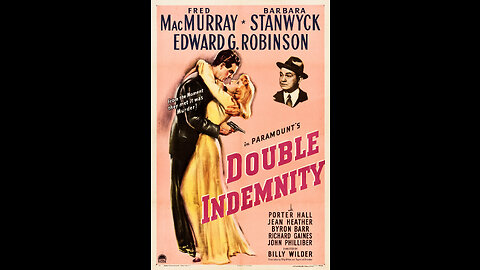 Double Indemnity (1944) Fred MacMurray,Barbara Stanwyck,Edward G. Robinson