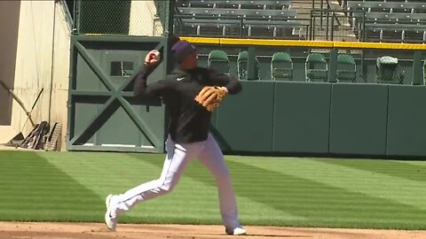 Rockies prepare for Opening Day with first practice at Coors Field