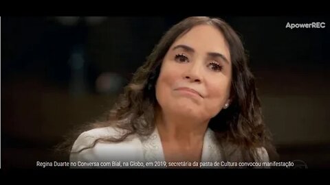 Secretária de Bolsonaro, Regina Duarte convoca ato contra Congresso Nacional