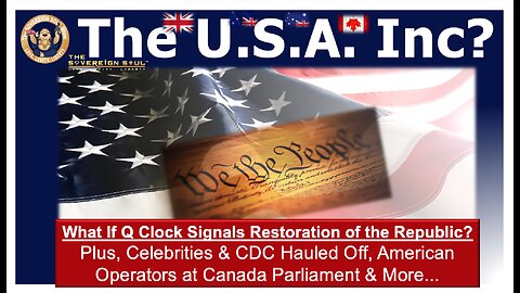 What if Q’s Signaling Revival of the USA Republic? US Troops at Parliament, [DS] Celeb Gitmo & More