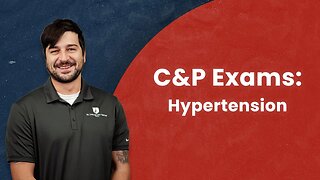 C&P Exams: Hypertension