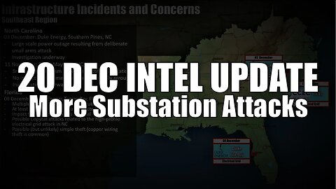 Dec 20 Intel Update: More Substation Attacks