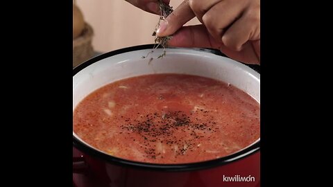 Receta de Sopa de Papa y Poro