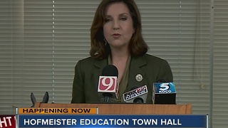 Okla. State Superintendend Joy Hofmeister holds town hall