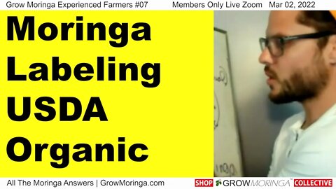 Moringa Labeling USDA