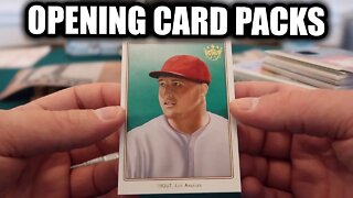 I found an AMAZING MIKE TROUT Baseball card in this pack of Sports Cards!
