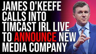 James O'Keefe Calls Into Timcast IRL LIVE To Announce New Media Company