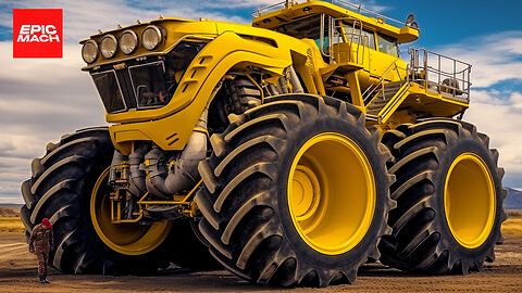 Mighty Powerful Modern Agricultural Machines Unleashed