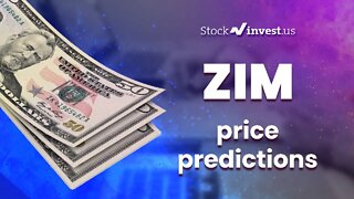 ZIM Price Predictions - ZIM Integrated Shipping Services Stock Analysis for Wednesday, May 4th