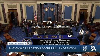 Senate fails to advance abortion access bill