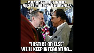 Sycophant & Flunky Goes Down In Flames Using Repetitive Script Trying 2 Defend Louis Farrakhan !