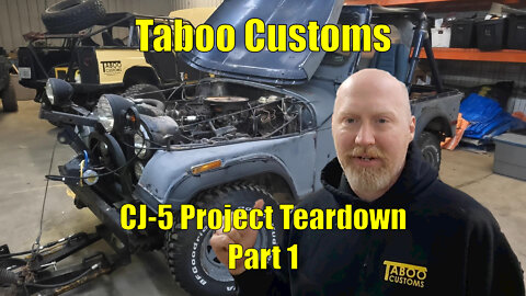 CJ5 Project Teardown Part 1